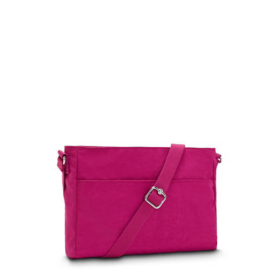 Kipling New Angie Mode Crossbody Väska Rosa Fuchsia | SE 2024WN